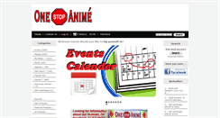 Desktop Screenshot of onestopanime.com
